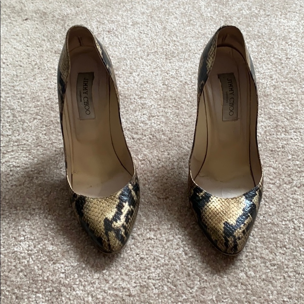Python Jimmy Choo Pumps - image 1